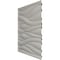 Ekena Millwork 19 5/8in. W x 19 5/8in. H Ripple EnduraWall Decorative 3D Wall Panel Covers 2.67 Sq. Ft. WP20X20RPGHC - alternate 4